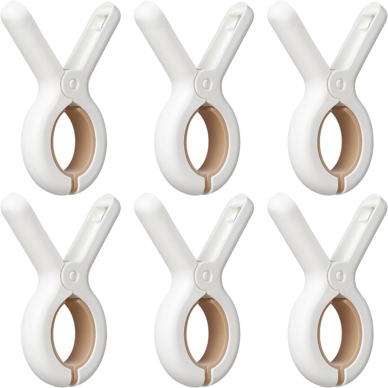 Beach Towel Large - 6pcs/set Clips Towel Beach Clothes Clamps