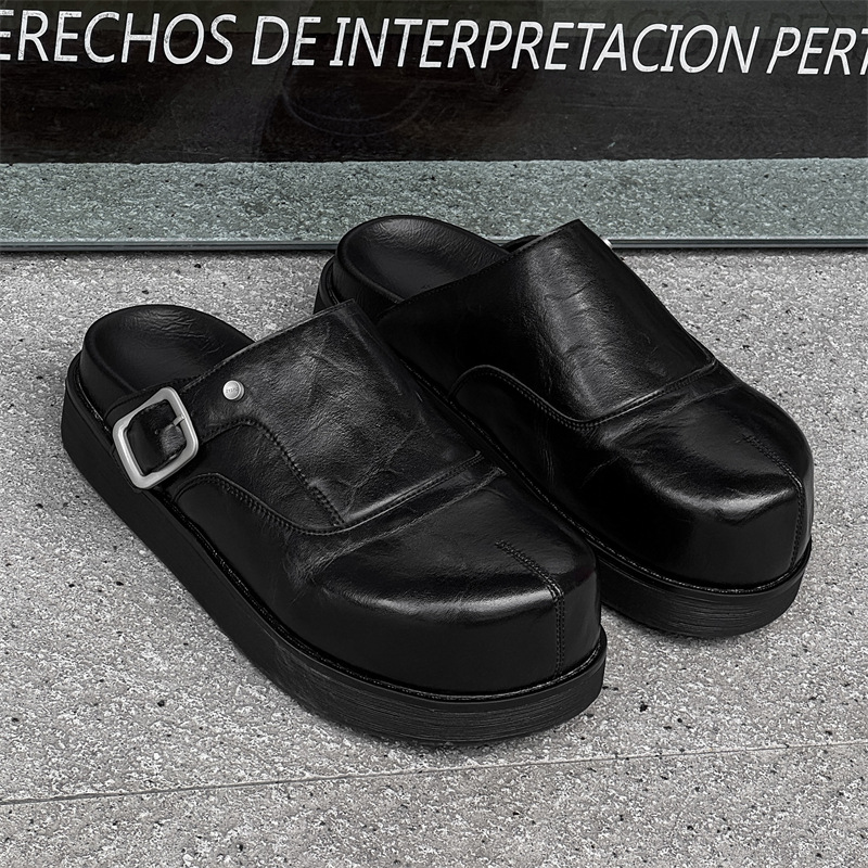 Flip Flop Leather Men - 2025 Men's and Women's Leather Outer
