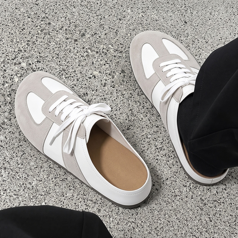 Men's Mule Shoes Sports Round  - Espadrille Slip On 评论和价格