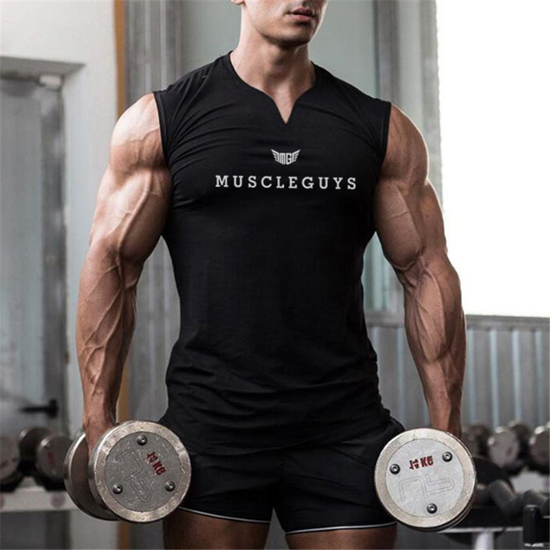 Gym Workout Breathable Men Run - Tank Top Muscle 评论和价格