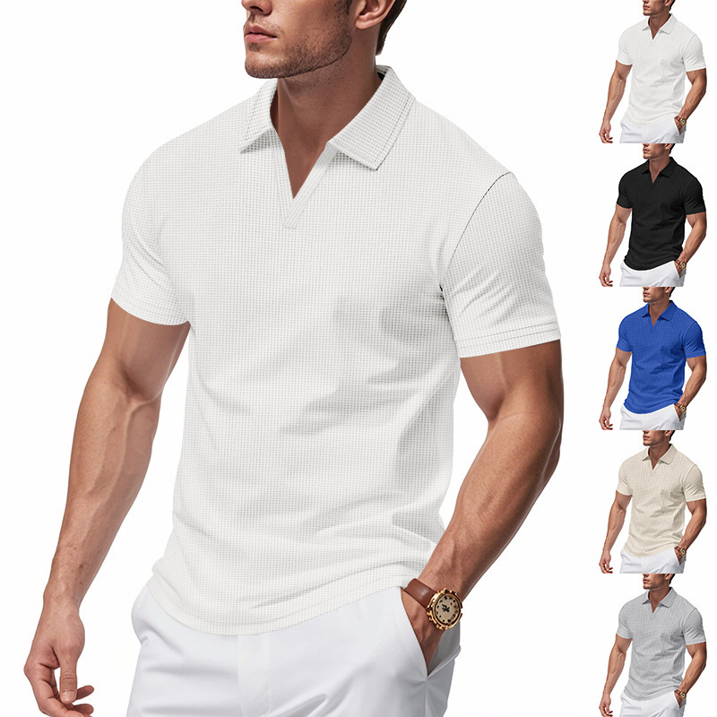 2026 New Summer Breathable Pol - Shirt Camp Collar 评论和价格